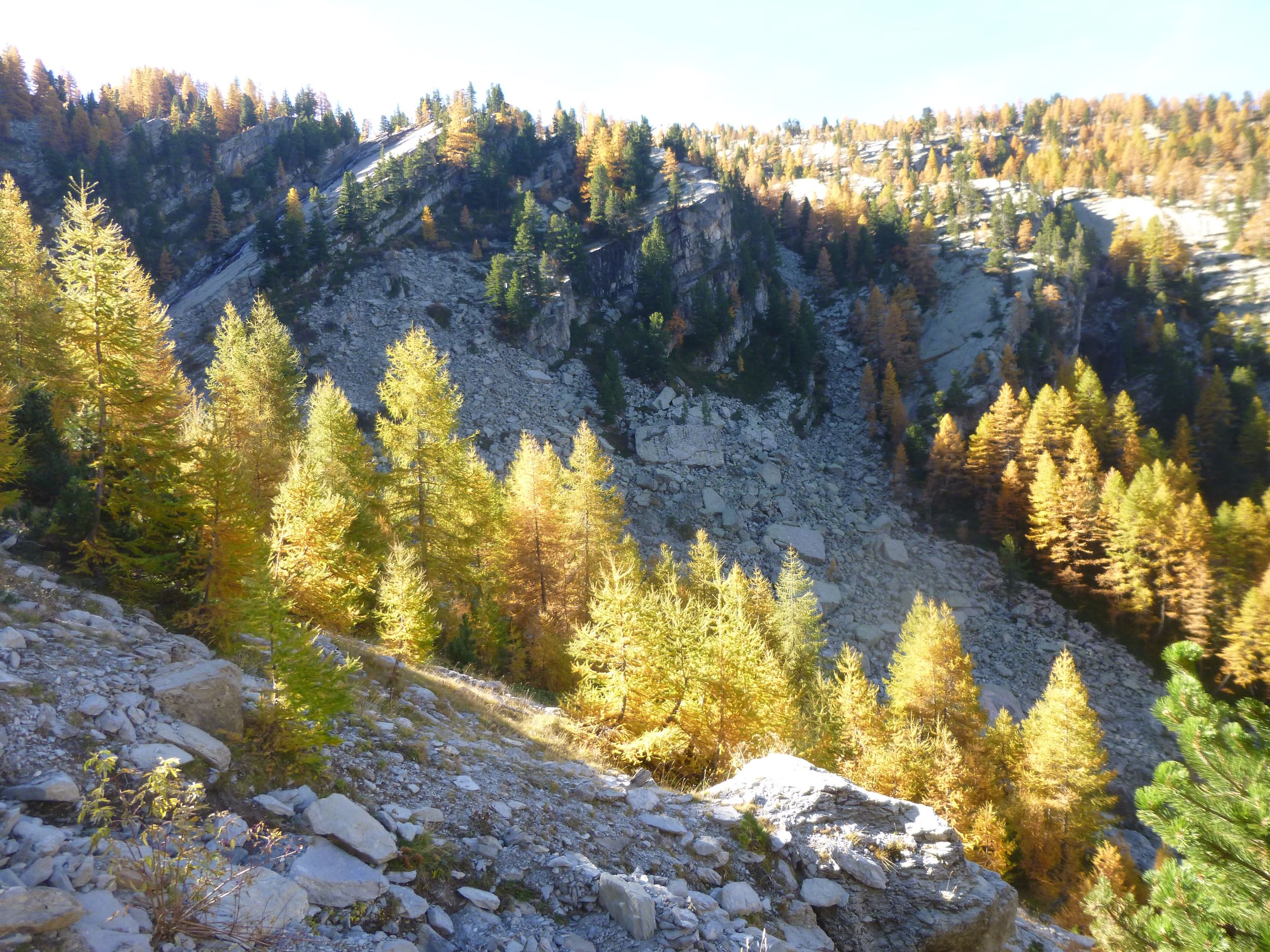 Rando Vallée de la Blanche de Laverq Les Eaux Tortes (2251m)