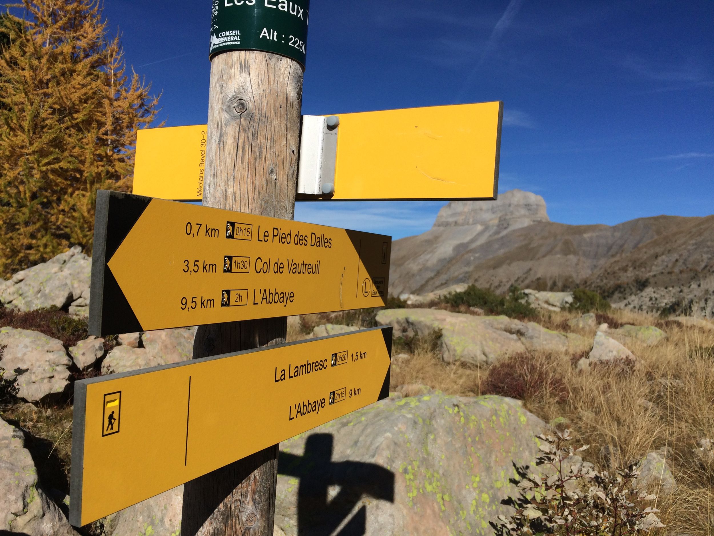 Rando Vallée de la Blanche de Laverq Les Eaux Tortes (2251m)