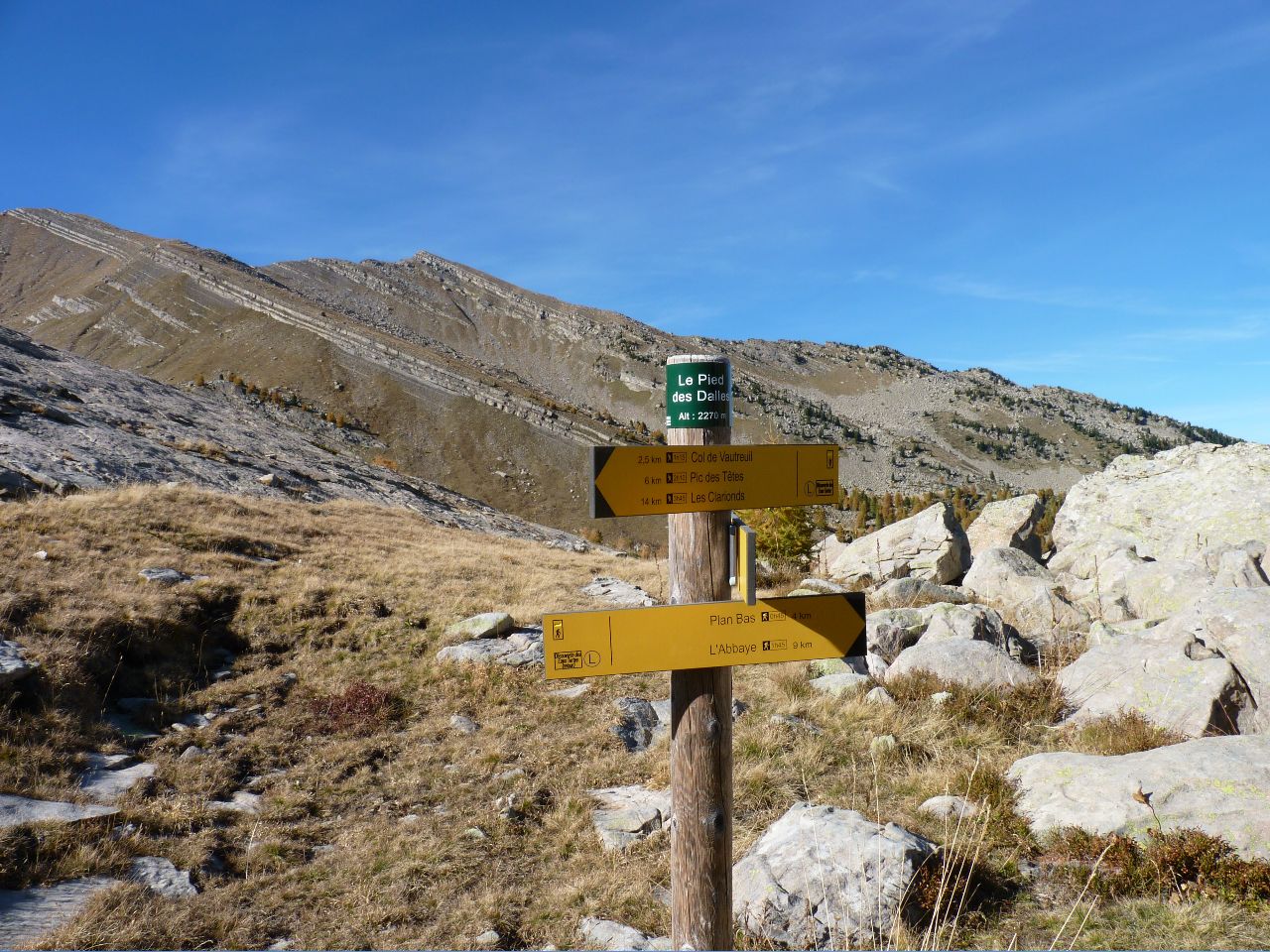 Rando Vallée de la Blanche de Laverq Les Eaux Tortes (2251m)