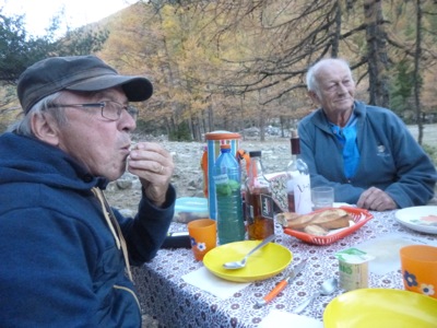 Bivouac au parking du ravin des vieux