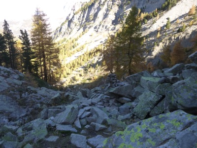 Rando Vallée de la Blanche de Laverq Les Eaux Tortes (2251m)