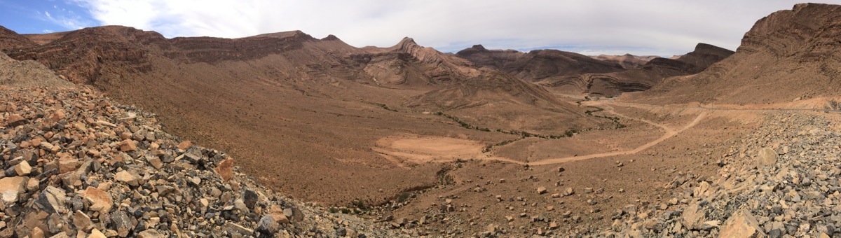 Maroc : Route d'Aguinane