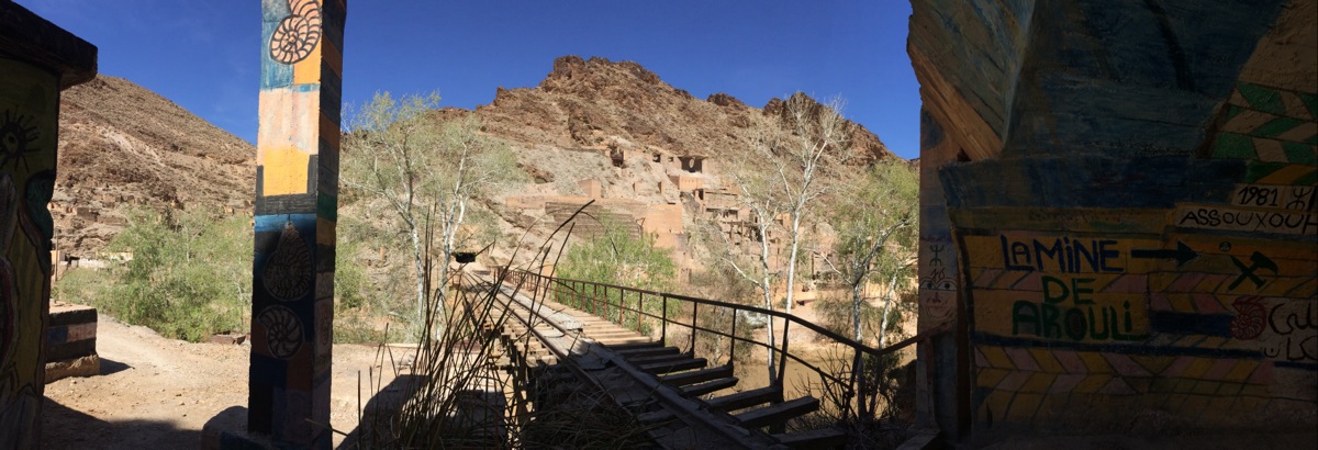 Maroc : Gorges de la Moulouya, les mines de plomb et Ahouli 