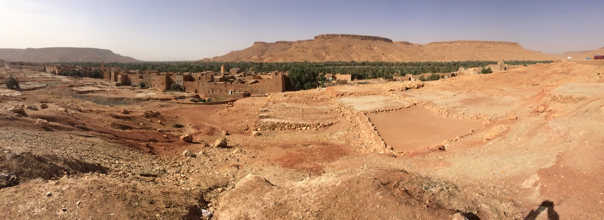 Maroc : Sur la route entre Meski et Merzouga