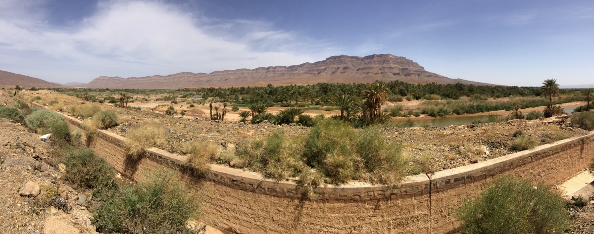 Maroc : Vallée du Drâa en dessus Zagora