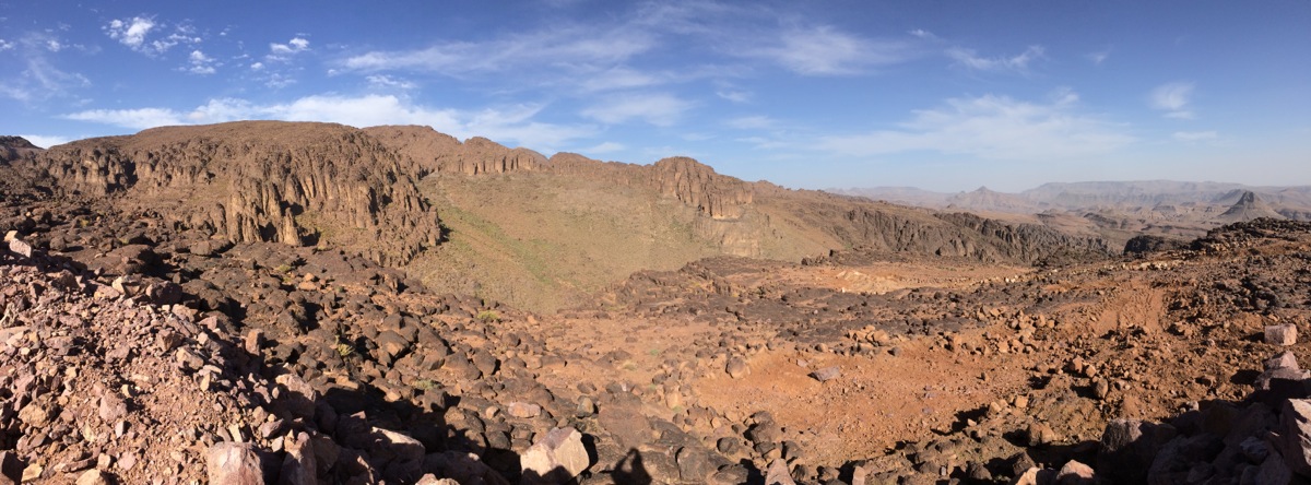 Maroc : Route entre Nekob et Boumaine Dades