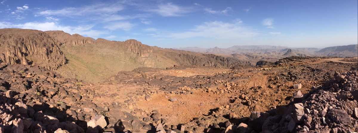 Maroc : Route entre Nekob et Boumaine Dades